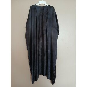 Love Tanjane Kimono Medium Topper  Silk * Peasant Boho Cottage Lagenlook Artsy
